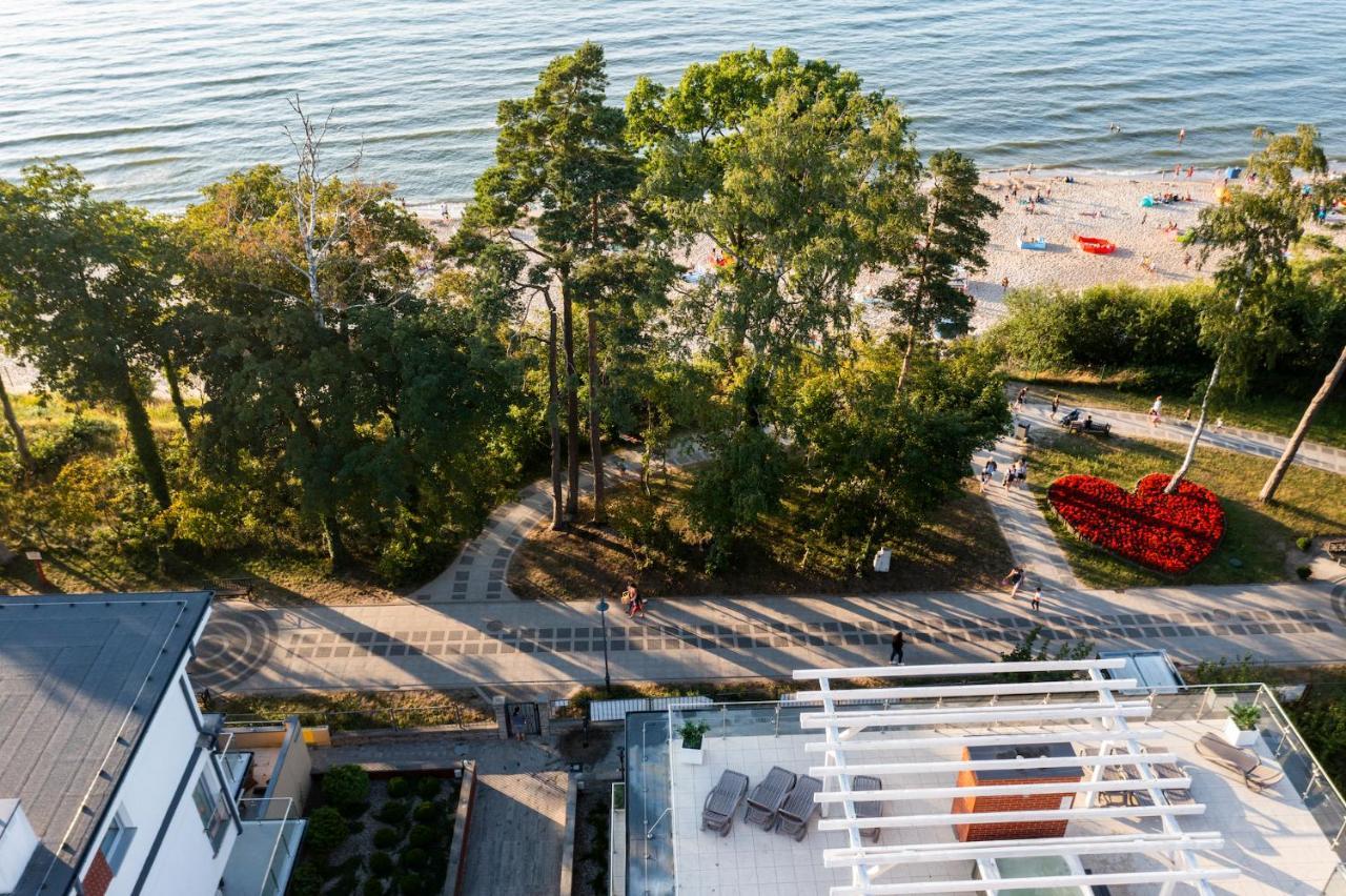 Apartament 7M Z Basenem W Jednym Budynku Klifowa Rewal Bon Turystyczny !!! Free Private Parking Exterior photo