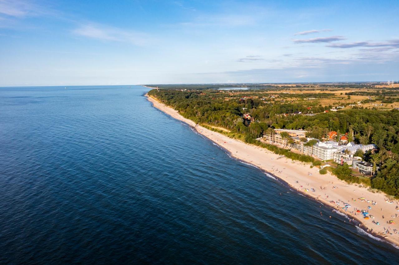 Apartament 7M Z Basenem W Jednym Budynku Klifowa Rewal Bon Turystyczny !!! Free Private Parking Exterior photo
